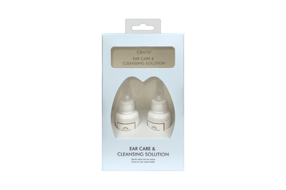 CraTiv Ear Care & Cleansing Solution – Gentle and Safe Ear Cleaner for Sensitive Ears and Deep Canal Care
