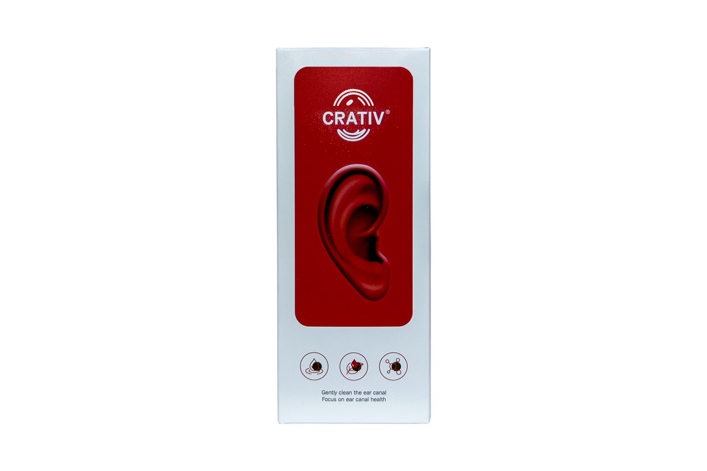 CraTiv Ear Care & Cleansing Solution – Gentle and Safe Ear Cleaner for Sensitive Ears and Deep Canal Care