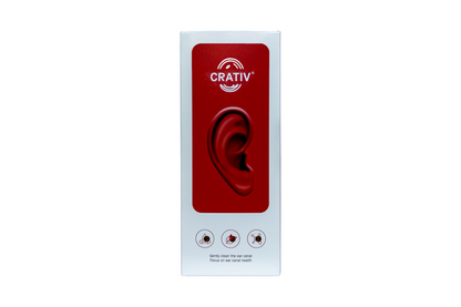 CraTiv Ear Care & Cleansing Solution – Gentle and Safe Ear Cleaner for Sensitive Ears and Deep Canal Care