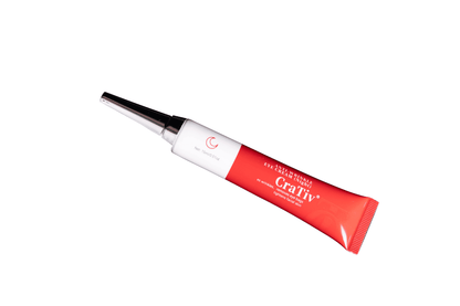 CraTiv Eye Cream in a vibrant tube, designed for day and night hydration of under-eye skin.